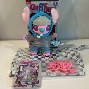 Miniso Disney Stitch Gen Z Street keychain pendant VAPORWAVE new